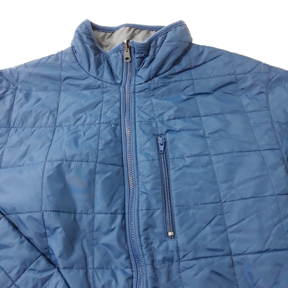 L.L.Bean Thinsulate Jacket Zipper Up Lightweight Blue Size Medium